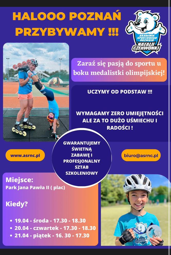 Poznań: Wyjątkowy trening na wrotkach pod okiem mistrzyni olimpijskiej! Znamy szczegóły