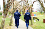 Policja w Ostródzie podczas epidemii koronawirusa