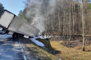 Spalił się we własnym aucie. Tragedia pod Mińskiem Mazowieckim