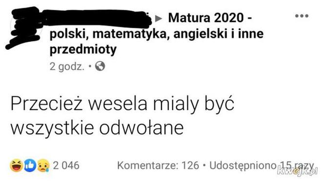 Memy matura 2020