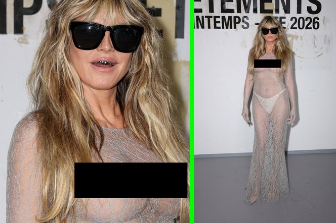 Heidi Klum szokuje na czerwonym dywanie. Pokazała za wiele?