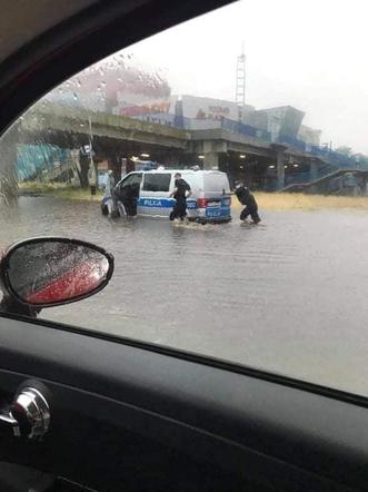 Zalany Poznań i okolice