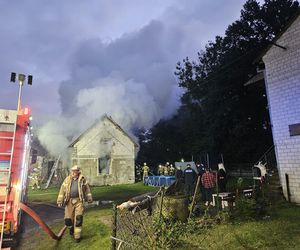 Powiat miński: spłonął budynek gospodarczy w miejscowości Rudzienko