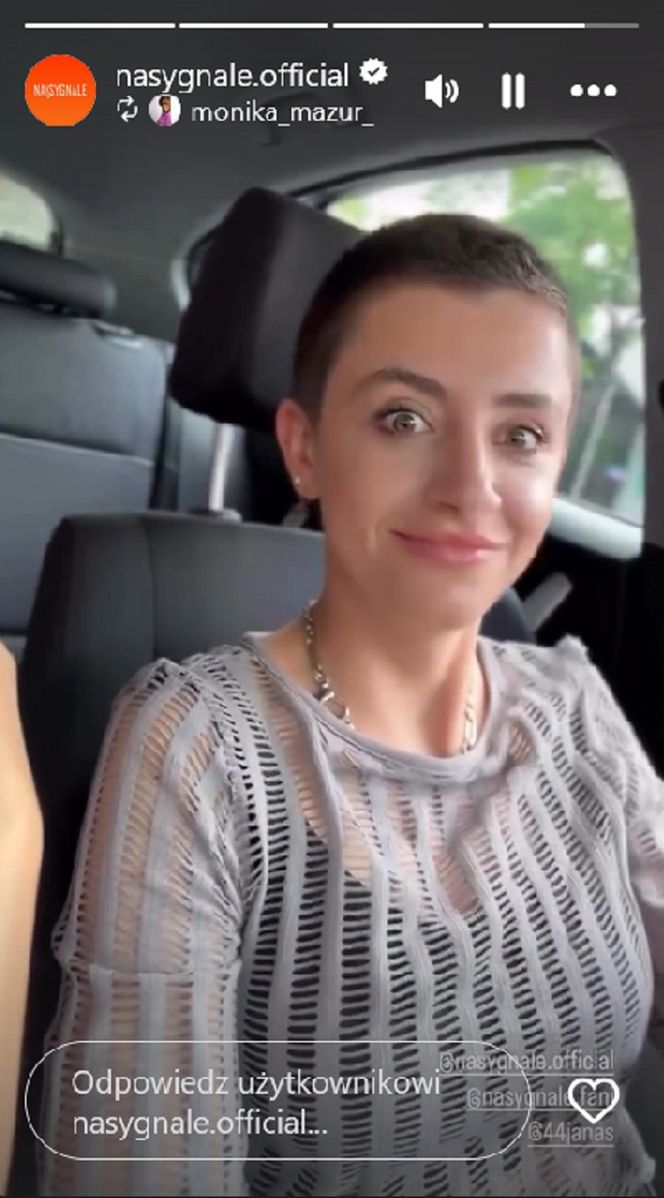 Na sygnale. Klaudia Janas (Karolina)