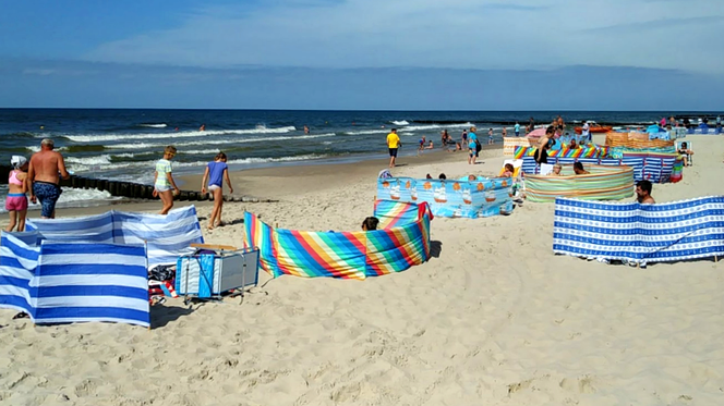 Plaża nad morzem