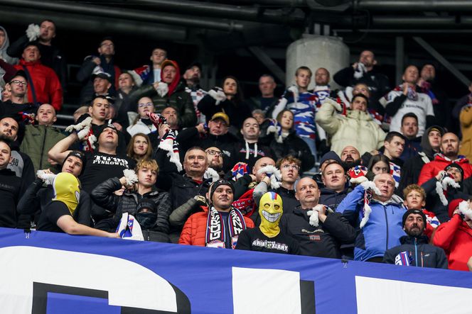 Kibice na meczu Górnik Zabrze - Legia Warszawa
