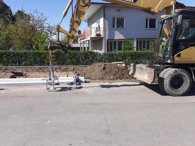 Utrudnienia na ulicach Bankowej i Kaczyńskiej w Starachowicach