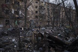 Ukraina. Zbombardowany Kijów