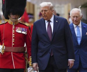 Donald Trump w Wielkiej Brytanii, spotkanie z królem Karolem III