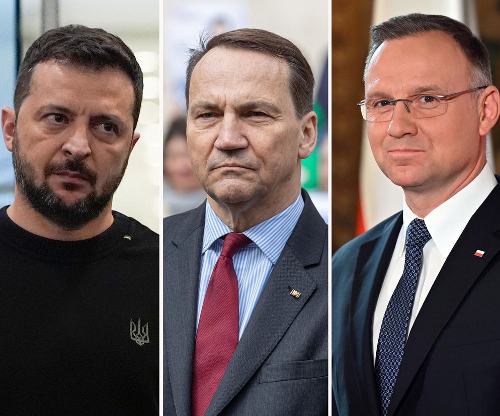 Zelensky, Sikorski, Duda