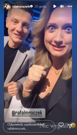 M jak miłość. Rafał Mroczek (Paweł), Anna Gzyra (Sylwia)
