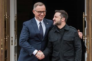 Wołodymyr Zełenski odznaczył Andrzeja Dudę Orderem Wolności. „Za wybitne zasługi”