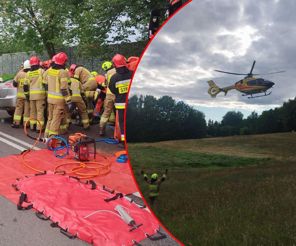 Tragedia pod Olsztynem. Czteroosobowa rodzina poszkodowana w wypadku. Ojciec i syn nie żyją!