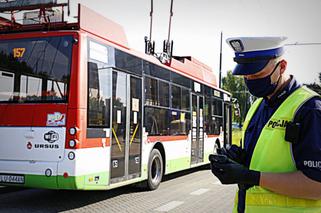 Lublin - kontrole pasażerów i kierowców w komunikacji miejskiej