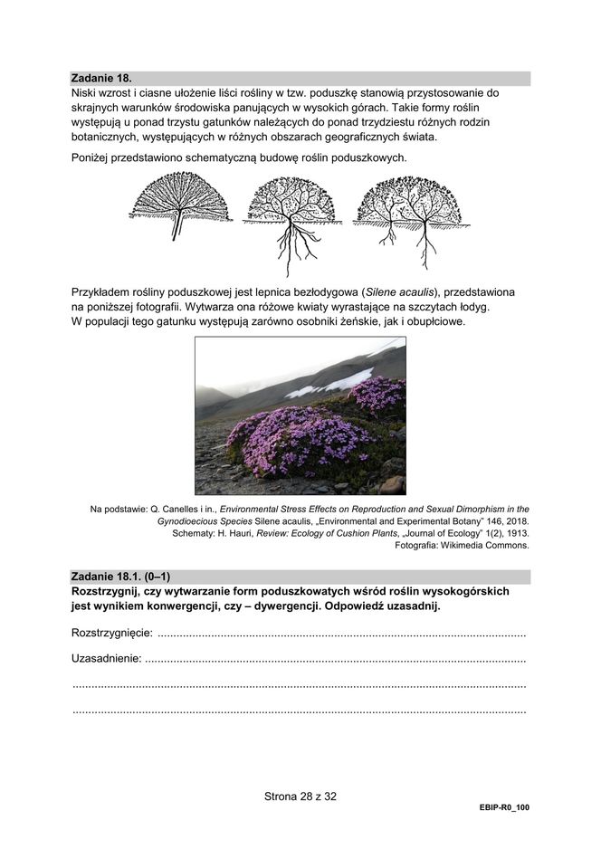 Matura 2025 - biologia