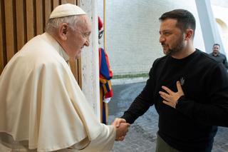 Papież Franciszek spotkał się z Wołodymyrem Zełenskim