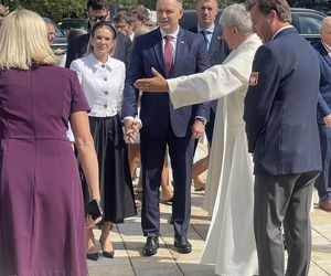 Karol Nawrocki z małżonką w USA. Tak przyjęto ich w Doleystown