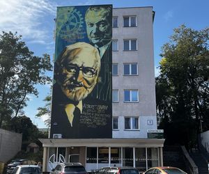 Nowy mural przy Marii Skłodowskiej-Curie 8 w Białymstoku