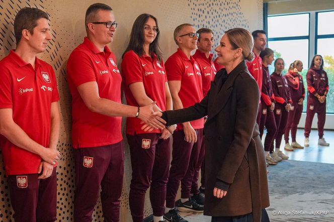 Marta Nawrocka na kadrze kobiet