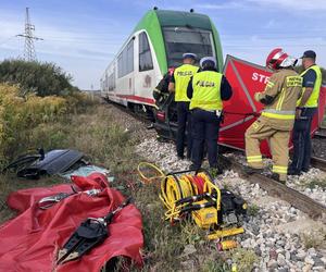 Śmiertelny wypadek na przejeździe kolejowym w Stoku Lackim