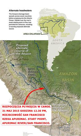 Energa Solo Amazon Expedition - start w canoe