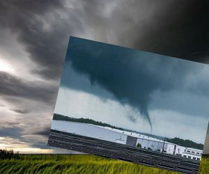 Czarne chmury nad Wielkopolską i trąba powietrzna w regionie. Zobacz te zdjęcia!