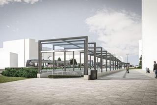 Tak ma wyglądać rondo Jagiellonów po remoncie. Będą pochylnie i rynny dla rowerów [WIZUALIZACJA]