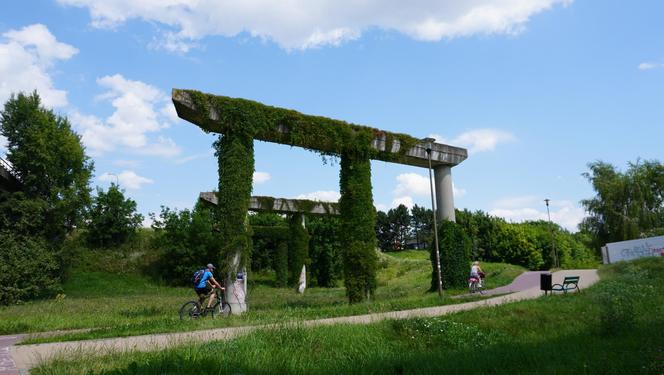 Lublin. „Filary porośnięte bluszczem” i nie tylko. Park Jana Pawła II w lipcowej odsłonie