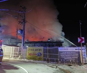 Pilna ewakuacja 200 osób z klubu muzycznego na Mazowszu. Wybuchł potężny pożar. Ranna jedna osoba