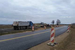 Budowa obwodnicy Opatowa. Marzec 2025