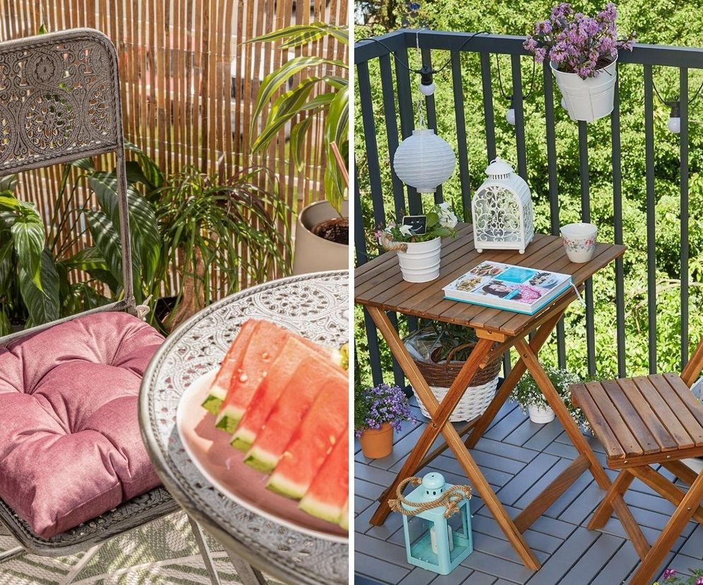 Nowoczesny balkon w bloku