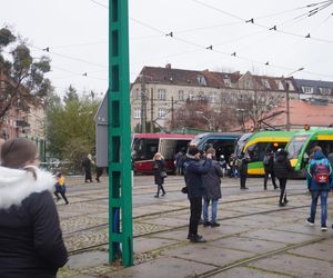 Katarzynki 2024 - wystawa tramwajów przy historycznej zajezdni przy ulicy Madalińskiego