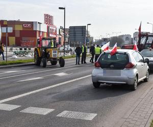 Skromne początki rolniczej blokady na drodze do Bydgoszczy