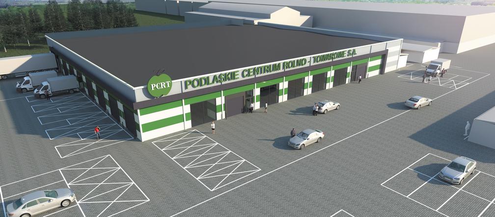 Podlaskie Centrum Rolno-Towarowego wybuduje nową halę handlową