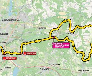 Tour de Pologne 2024 trasa, mapa wyścigu