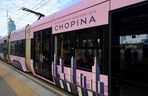 Chopinowski tramwaj i pociąg metra w Warszawie