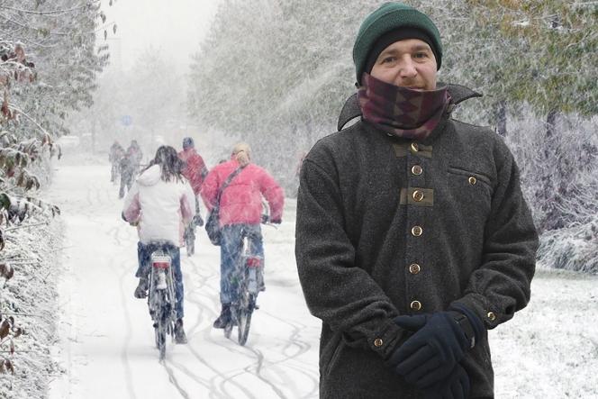 Aktywista szykuje pozew do sądu. Rowerzyści chcą pozwać miasto za nieodśnieżone ścieżki