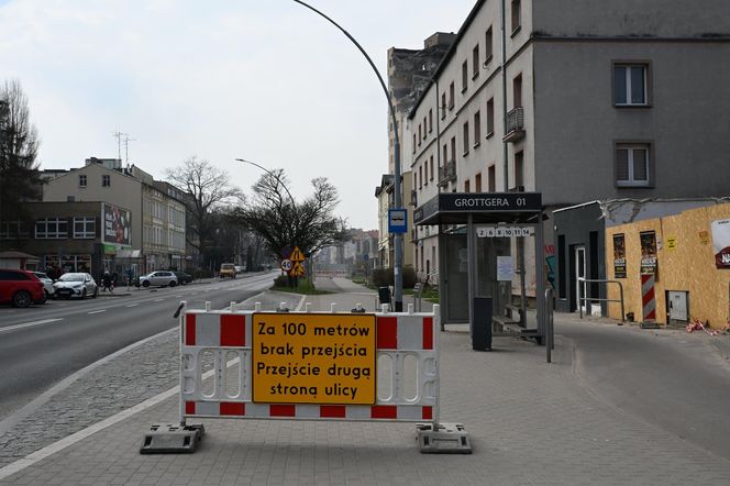 Utrudnienia związane z rozbiórką "Związkowca"