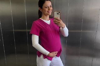 M jak miłość nowy sezon po wakacjach. Kasia (Paulina Lasota) na planie