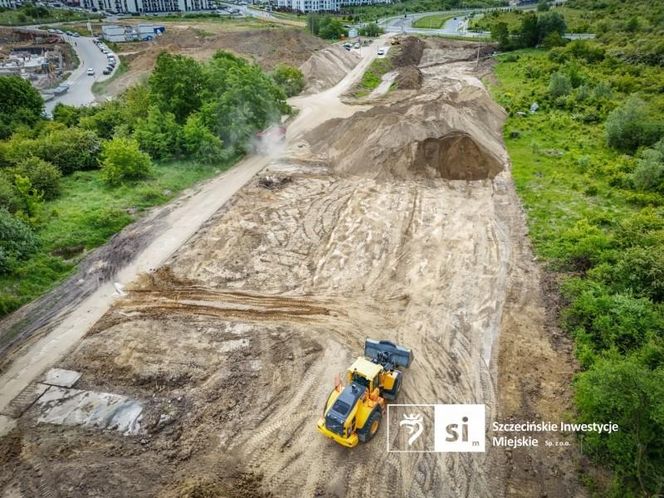 Budowa Trasy Północnej w Szczecinie