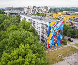 Nowy mural w Sosnowcu