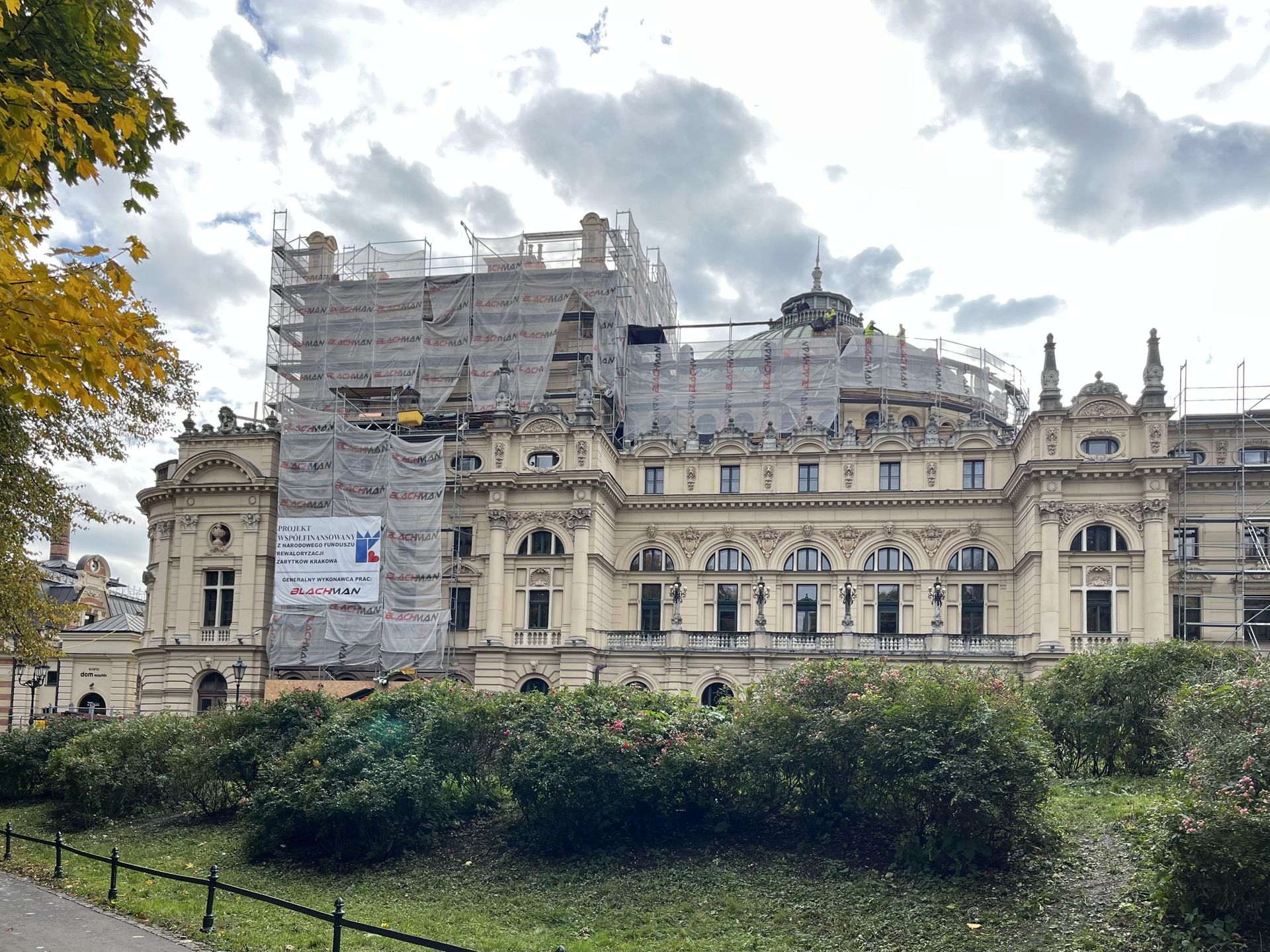 Remont Teatru im. Słowackiego w Krakowie - 2025