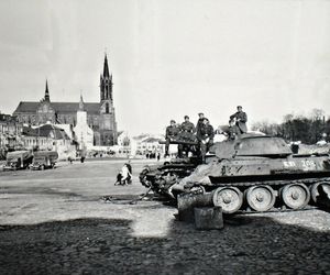 Białystok zniszczony po II wojnie światowej