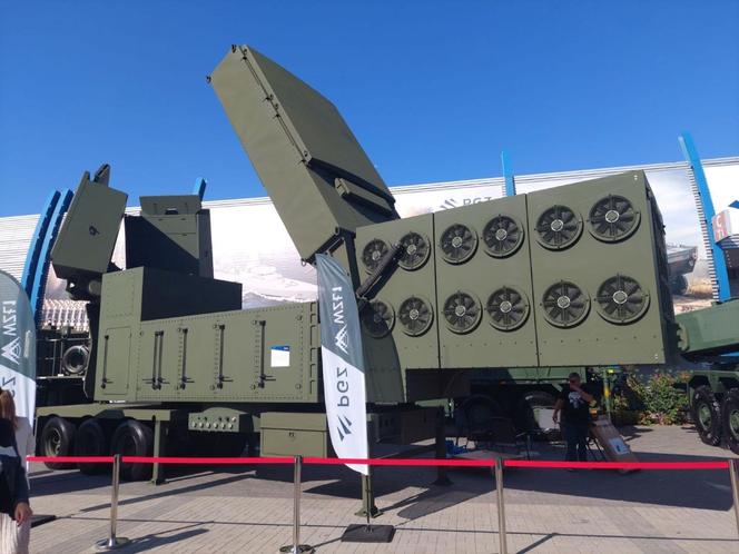 Radar systemu Wisła na MSPO 2023