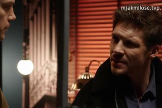 M jak miłość odc. 1793. Marcin (Mikołaj Roznerski), Jakub Karski (Krzysztof Kwiatkowski)