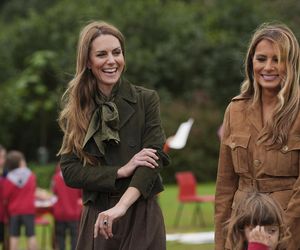 Pierwsza Dama USA w Windsorze spotkała się z królową Kamilą i księżną Kate