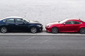 Infiniti Q70h Premium Tech & Lexus RC 300h F Sport