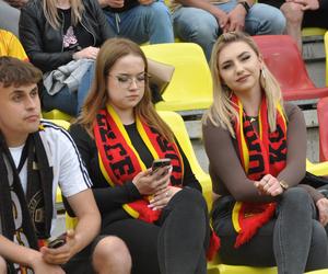 Korona Kielce - Ruch Chorzów. Zdjęcia kibiców na Suzuki Arenie