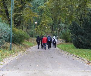 Ogród Saski w Lublinie w jesiennej odsłonie