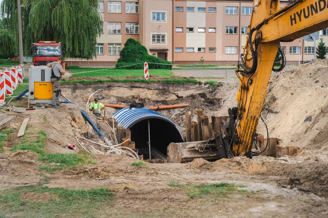 Budują zbiornik retencyjny przy siedleckiej Samochodówce